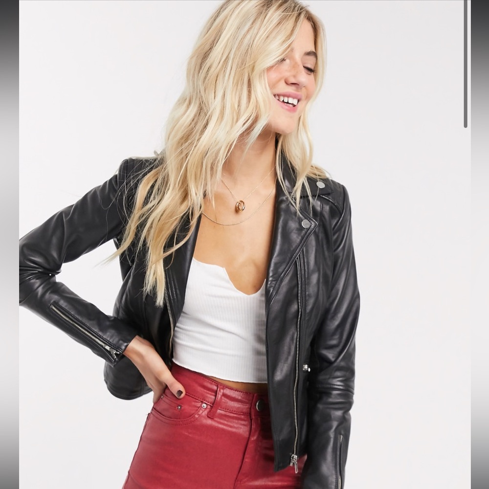 Barney’s Originals Leather Jacket